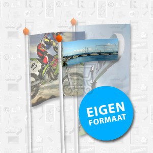 Eigen formaat vlag - Ful..